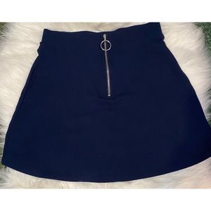 Forever 21 Blue Skater skirt